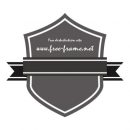 黒色のリボン付きラベル